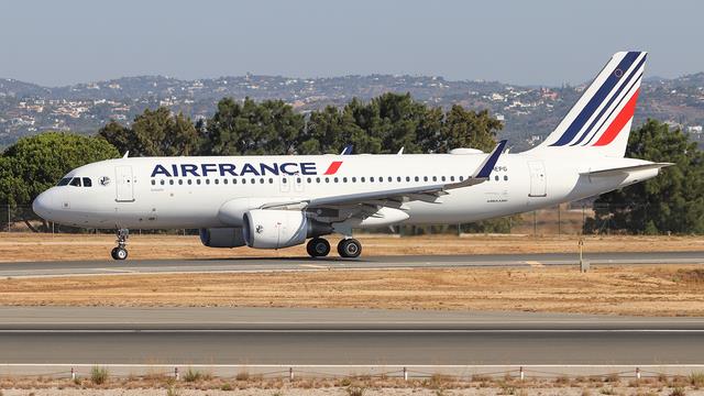 F-HEPG:Airbus A320-200:Air France